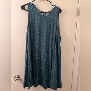 Old Navy dark teal dress size XL